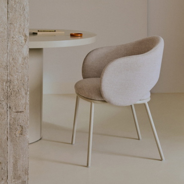 Kave Home Eetkamerstoel Maina Beige