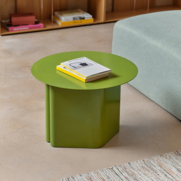 Kave Home Bijzettafel Arvin Groen Ø55cm