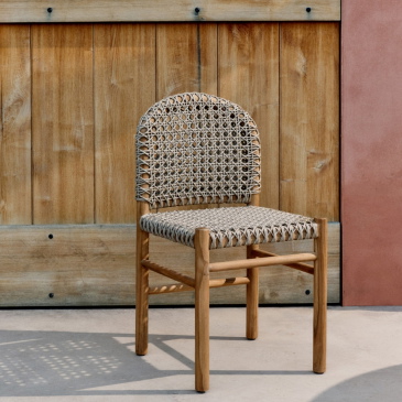 Kave Home Tuinstoel Tavira Teakhout