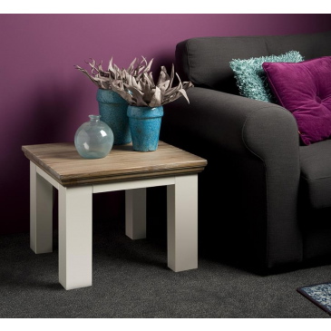 Tower Living Bijzettafel Fleur 60cm Wit