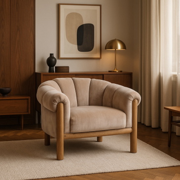 DÉJA Fauteuil Odda Beige