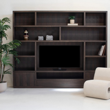 DÉJA Tv-kast Laurel Donkerbruin Eiken