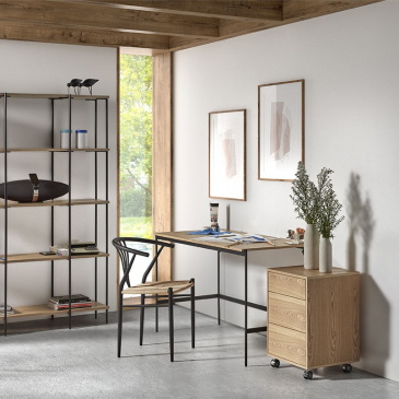 Bureau Dunes Naturel 130cm - Giga Living