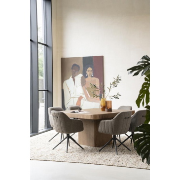 Eleonora Eettafel Harmonie Bruin