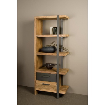 Tower Living Boekenkast Lucca 77,5cm Naturel Rechts