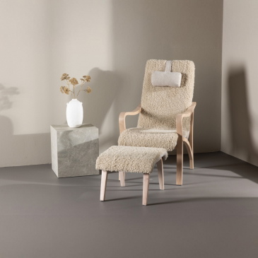 Fjôrd Fauteuil Fårö Houtlook Zand