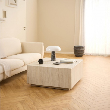 Salontafel Lima Beige 90cm MDF - Giga Living