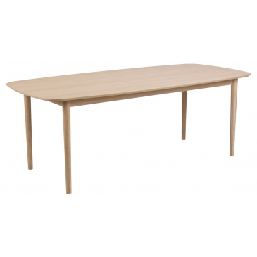 Eettafel Stijn MDF Lichtbruin 210cm - Giga Living