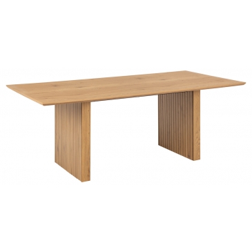 Eettafel Magnus Rechthoek MDF Naturel 210cm - Giga Living