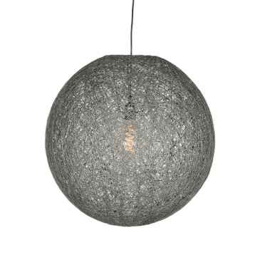 LABEL51 Hanglamp Twist Grijs Vlas 55 cm