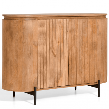 Dressoir Mokka Lichtbruin 115cm - Giga Meubel