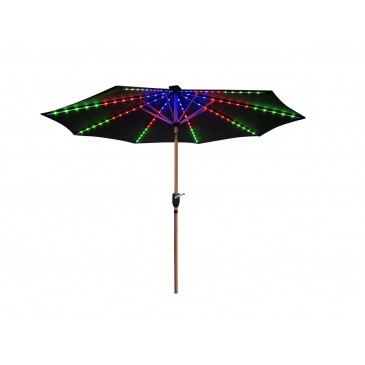 SenS-Line Parasol Mambo LED Antraciet Ø300cm