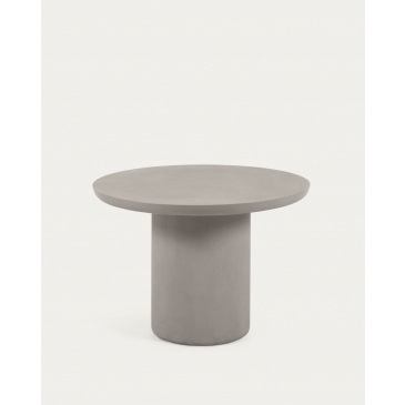 Kave Home Buitentafel Taimi Rond Beton Grijs Ø110cm