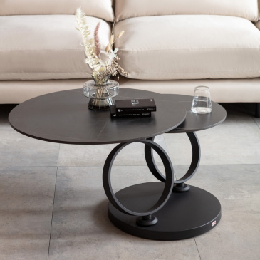 Kare Design Salontafel Beverly Zwart