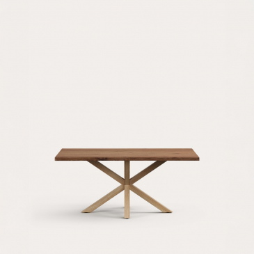 Kave Home Tafel Argo Verouderd Eikenfineer 180x100cm