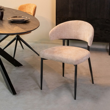 LABEL51 Eetkamerstoel Bliss Elite Clay