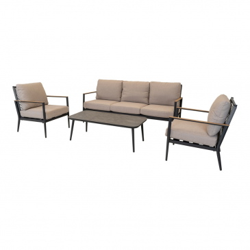 Lesli Living Loungeset Feda Set van 4