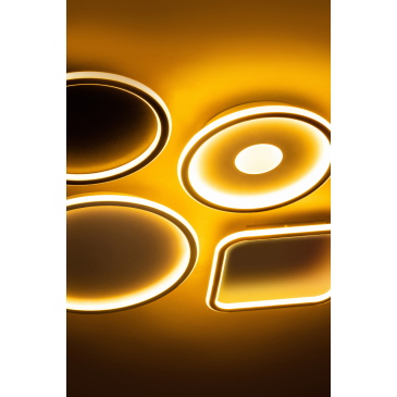 Plafondlamp Loïs Extra LED Zwart Ø23cm - Giga Meubel