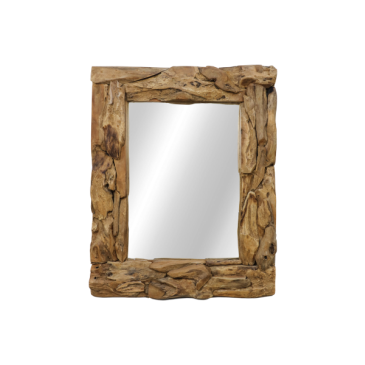 HSM Collection Wandspiegel Root 120x80cm Teak Wortelhout