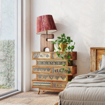 Kare Design Ladekast Menorca Butterfly Mango