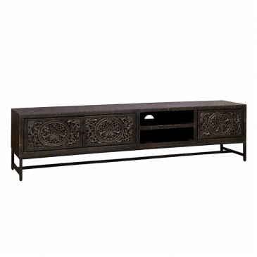 Tower Living Tv-meubel Casina 200cm Zwart