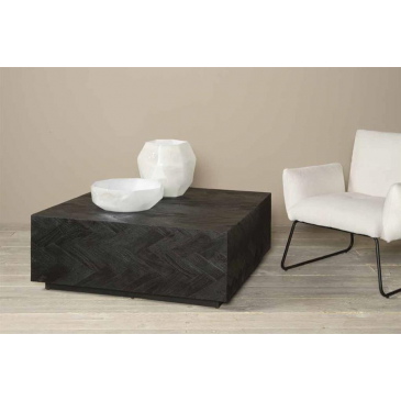 Tower Living Salontafel Ziano 80cm Zwart