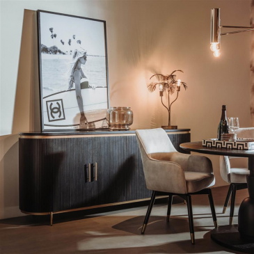Tower Living Dressoir Rivello 210cm Zwart