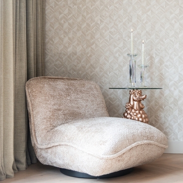 Richmond Fauteuil Ophelia Medium Sheep Naturel