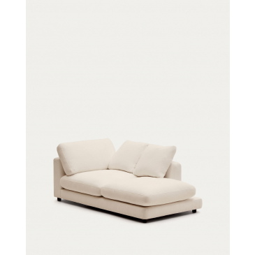 Kave Home Chaise Longue Gala Rechts Beige 193x105cm