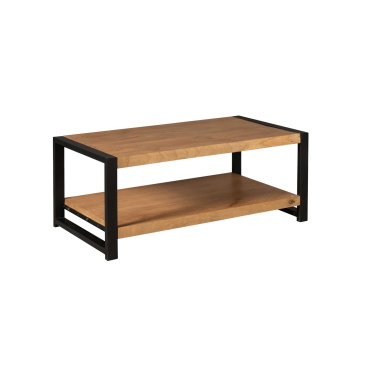 StarFurn Salontafel Boaz Double Mangohout 110cm