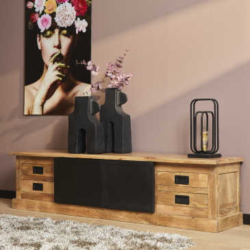StarFurn Tv-meubel Nashville Mangohout 200cm