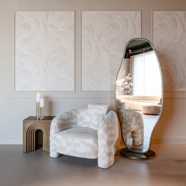 Richmond Staande Spiegel Jalyce Brushed Goud 192cm