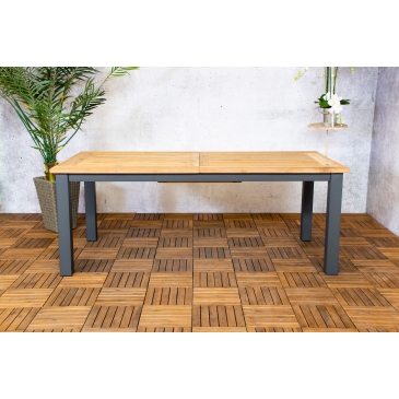 SenS-Line Tuintafel Aberdeen Uitschuifbaar Teakhout 200-260cm