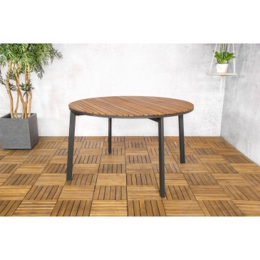 SenS-Line Tuintafel Dexter Rond Acacia FSC 100%