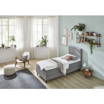 Boxspring V450 Hugo Grey 90x200cm