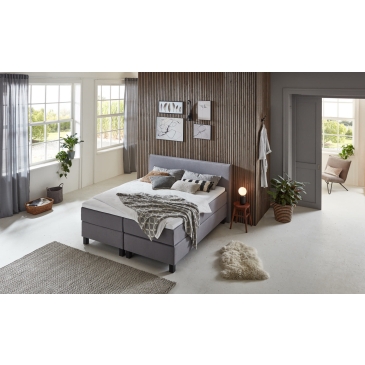 Boxspring V500 Zinc 160x200cm - Giga Meubel