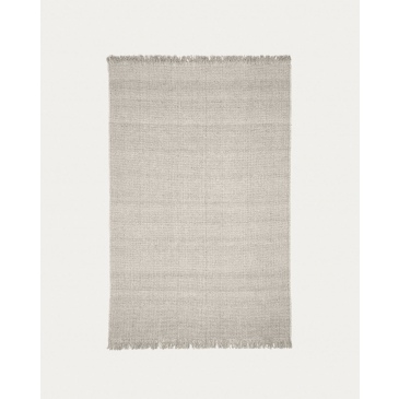 Kave Home Vloerkleed Fornells De Lana Beige 160x230cm