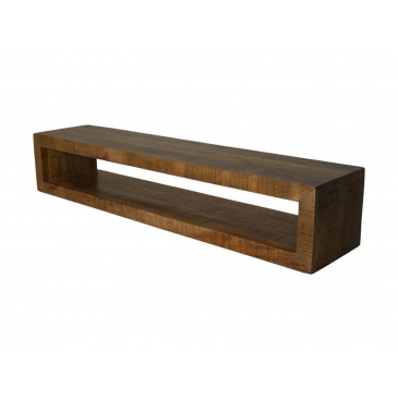 HSM Collection Zwevend Tv-meubel Mango Naturel 160cm