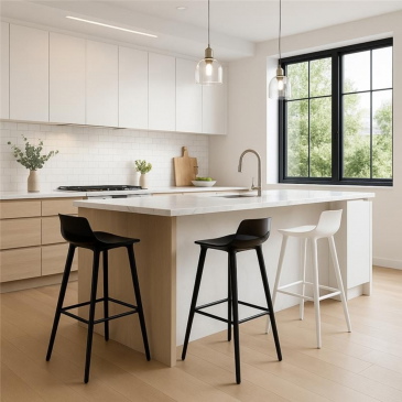 Kare Design Barkruk York Zwart