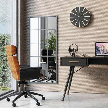 Kare Design Bureaustoel Check Out Zwart