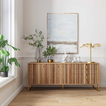 Kare Design Dressoir Concertina Naturel 186cm