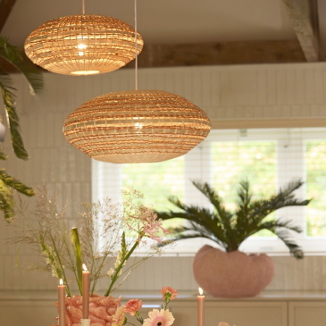 Light & Living Hanglamp Tawela Rotan Naturel/Terra Ø50cm