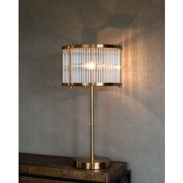 Richmond Tafellamp Loiza Brushed Goud