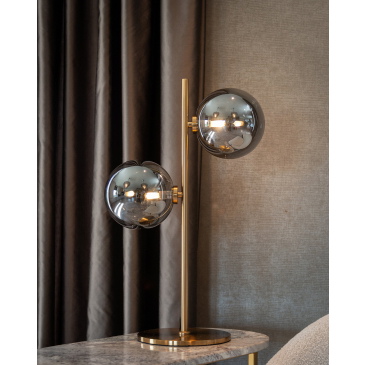 Richmond Tafellamp Lise Brushed Goud