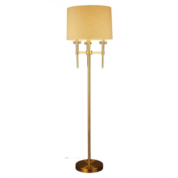 Richmond Vloerlamp Josie Brushed Goud