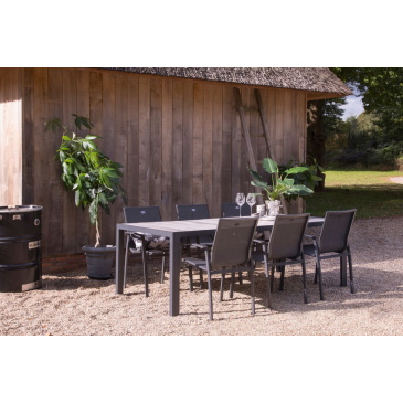 Hartman Canterbury Tuinstoel Antraciet