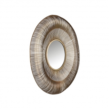 Richmond Spiegel Aliza Brushed Goud Ø75cm