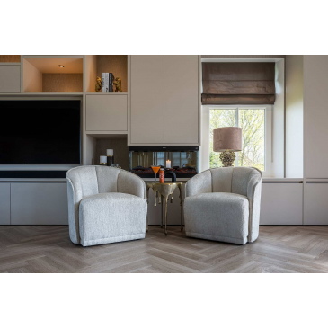 Richmond Bijzettafel Carly Brushed Goud