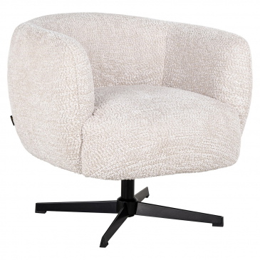 Richmond Draaifauteuil Estelle Lovely Crème