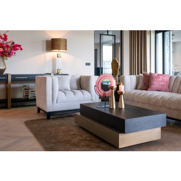 Richmond Salontafel Cambon Blok Dark Coffee